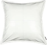 Genuine Leather Square Pillow Cover 26 SkinOutfit